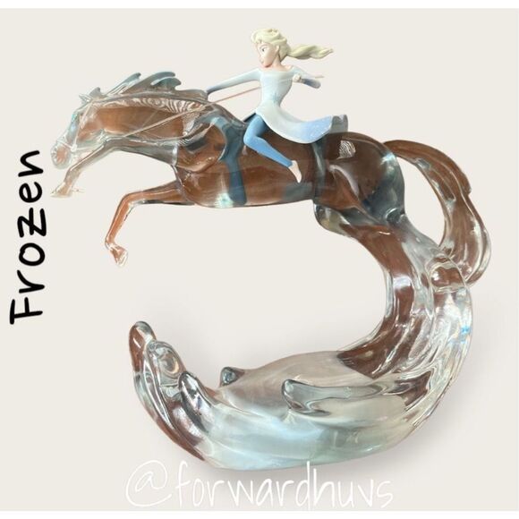 Retired Disney’s Frozen 2 Elsa & The Water Spirit Night Light Battery Powered - Picture 1 of 7